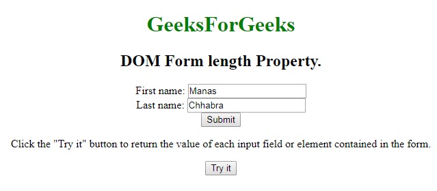 html form length用法及代码示例