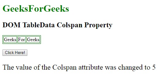 html tabledata colspan用法及代码示例