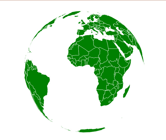 d3.js geoorthographic()用法及代码示例